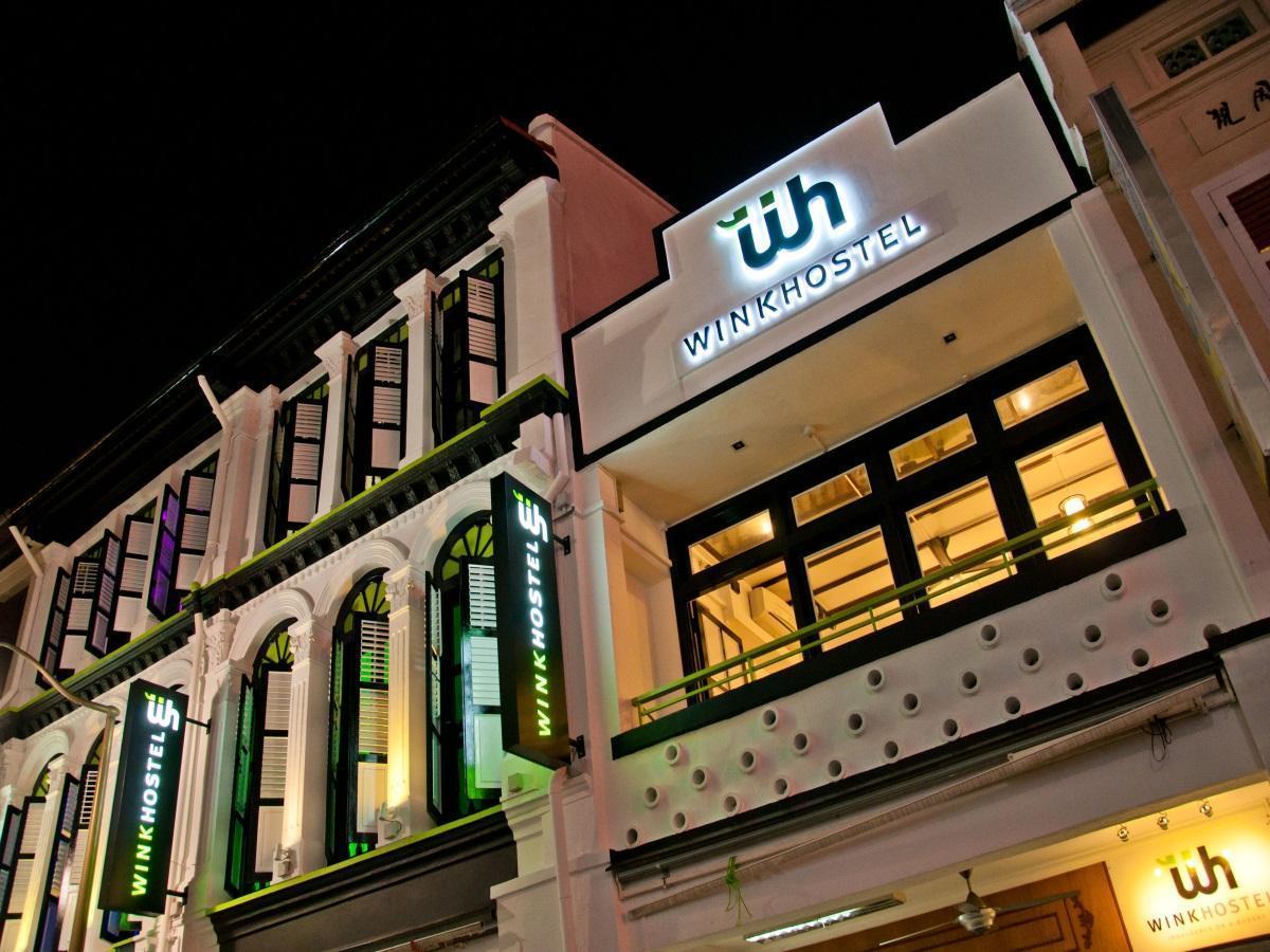 Hotel Wink At Mosque Street Singapur Exterior foto